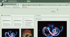 Desktop Screenshot of maketheworldgreener.deviantart.com