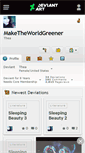 Mobile Screenshot of maketheworldgreener.deviantart.com