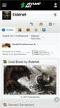 Mobile Screenshot of eidenet.deviantart.com