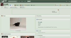 Desktop Screenshot of d1vis0r.deviantart.com