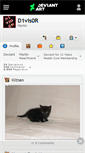 Mobile Screenshot of d1vis0r.deviantart.com