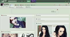 Desktop Screenshot of mirushka.deviantart.com