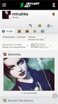 Mobile Screenshot of mirushka.deviantart.com