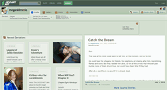 Desktop Screenshot of megankimmio.deviantart.com