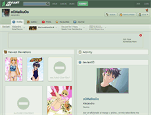 Tablet Screenshot of oomaikuoo.deviantart.com