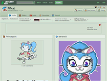 Tablet Screenshot of fificat.deviantart.com