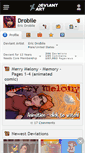 Mobile Screenshot of drobile.deviantart.com