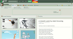 Desktop Screenshot of hemishp.deviantart.com