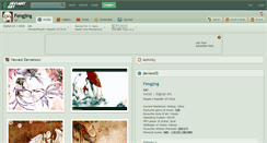Desktop Screenshot of fengjing.deviantart.com