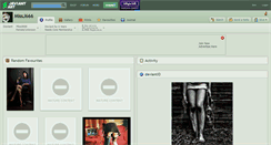 Desktop Screenshot of missj666.deviantart.com