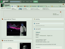 Tablet Screenshot of galeart.deviantart.com