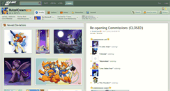 Desktop Screenshot of buizelcream.deviantart.com