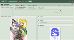 Desktop Screenshot of kyuutan.deviantart.com