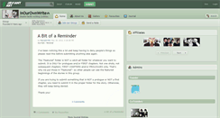 Desktop Screenshot of inourownwrite.deviantart.com