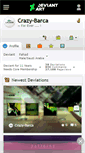 Mobile Screenshot of crazy-barca.deviantart.com