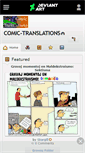 Mobile Screenshot of comic-translations.deviantart.com