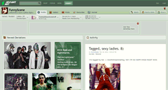Desktop Screenshot of funnyscene.deviantart.com