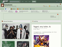 Tablet Screenshot of funnyscene.deviantart.com