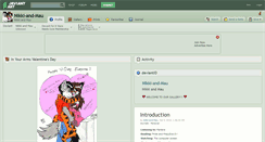 Desktop Screenshot of nikki-and-mau.deviantart.com
