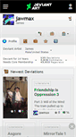 Mobile Screenshot of jawmax.deviantart.com