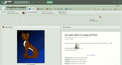 Desktop Screenshot of orangesnowleopard.deviantart.com
