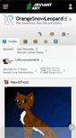 Mobile Screenshot of orangesnowleopard.deviantart.com