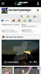 Mobile Screenshot of devilanhydemajor.deviantart.com