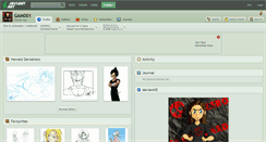Desktop Screenshot of gam001.deviantart.com