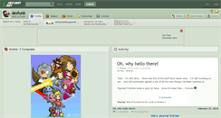 Desktop Screenshot of desfunk.deviantart.com