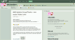 Desktop Screenshot of mmd-gameripz.deviantart.com