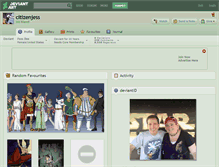 Tablet Screenshot of citizenjess.deviantart.com