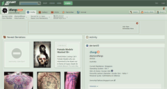 Desktop Screenshot of dfangs.deviantart.com