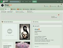 Tablet Screenshot of dfangs.deviantart.com