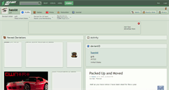 Desktop Screenshot of bassist.deviantart.com