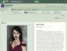 Tablet Screenshot of brianne333.deviantart.com