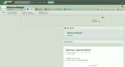 Desktop Screenshot of littlesnowflakegirl.deviantart.com