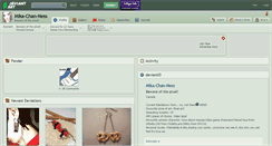Desktop Screenshot of mika-chan-ness.deviantart.com