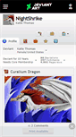 Mobile Screenshot of nightshrike.deviantart.com