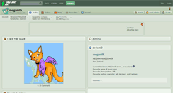 Desktop Screenshot of megamilk.deviantart.com