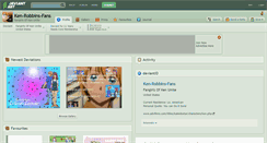 Desktop Screenshot of ken-robbins-fans.deviantart.com