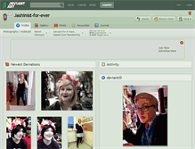 Tablet Screenshot of jashinist-for-ever.deviantart.com
