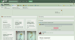 Desktop Screenshot of dashiexx.deviantart.com