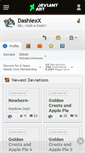 Mobile Screenshot of dashiexx.deviantart.com