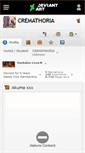 Mobile Screenshot of cremathoria.deviantart.com