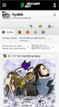 Mobile Screenshot of hydek.deviantart.com