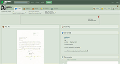 Desktop Screenshot of gallow.deviantart.com