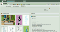 Desktop Screenshot of docarmy.deviantart.com