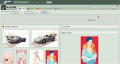 Desktop Screenshot of greenvoid.deviantart.com