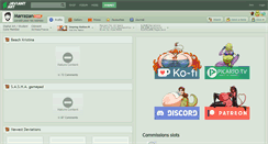 Desktop Screenshot of marrazan.deviantart.com