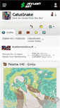 Mobile Screenshot of catussnake.deviantart.com